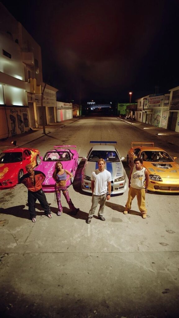 Actors in fast & furious with their cars