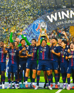 PSG wins the UEFA SUPER CUP for it's first time in history