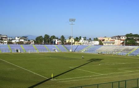 Kwaraa Stadium in Tanzania, the venue of the Tanzanite Preseason Tournament where a swarm of bees interrupted the football match.