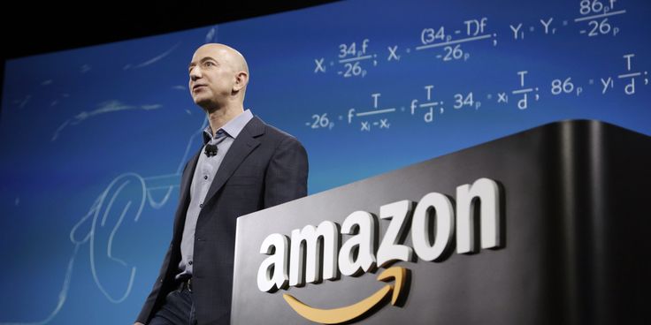 Jeff Bezos, one of the world’s wealthiest entrepreneurs, symbolizing global business power