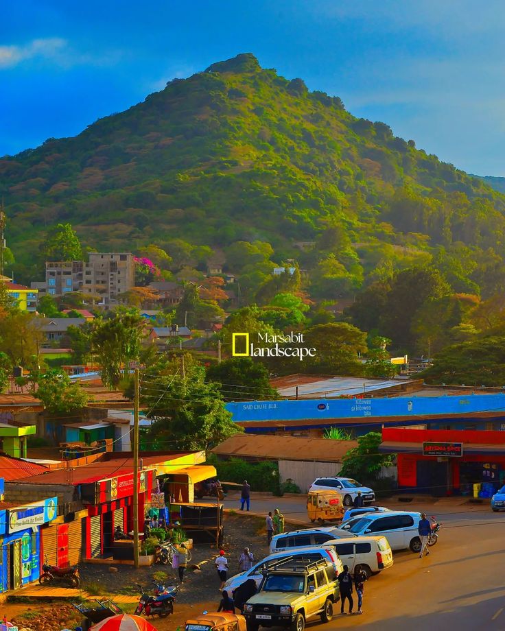 Marsabit town in kenya where the incient took place