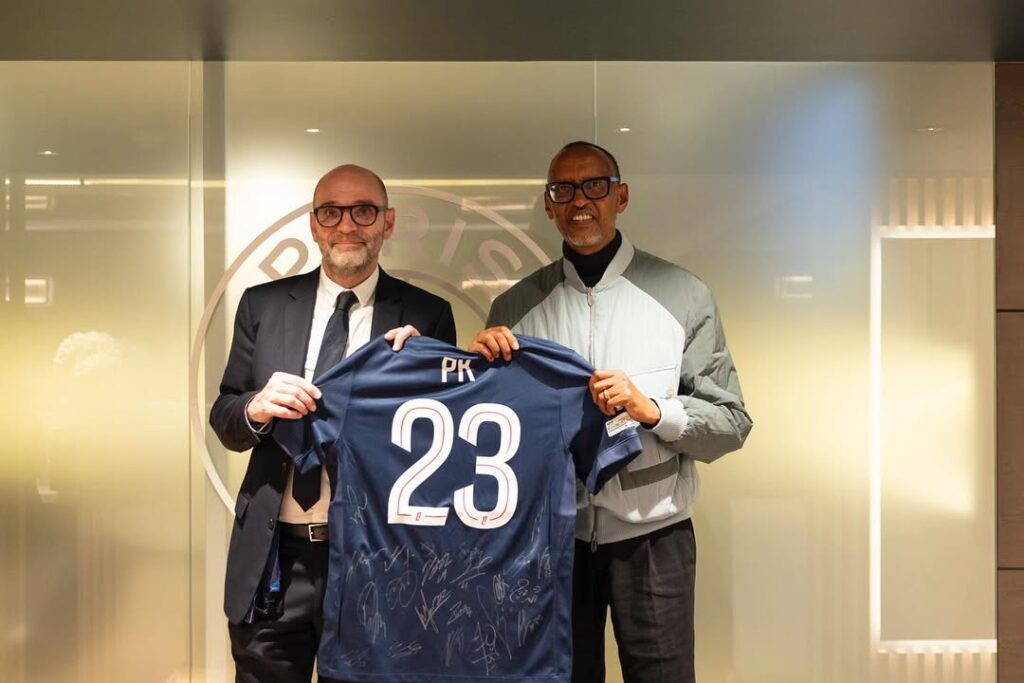 kagame with psg